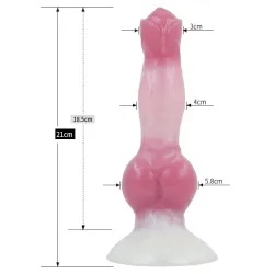Anal Predator Gode monster Sobak 18 x 6cm